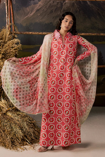 Vanya | Post Crds of July | SM-027 - Luxury Dress - available at Maria Faisal in UK and USA.