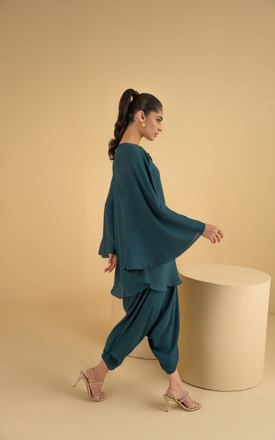 Sana Abbas | La Fiesta |Lira - Luxury Dress - available at Maria Faisal in UK and USA.