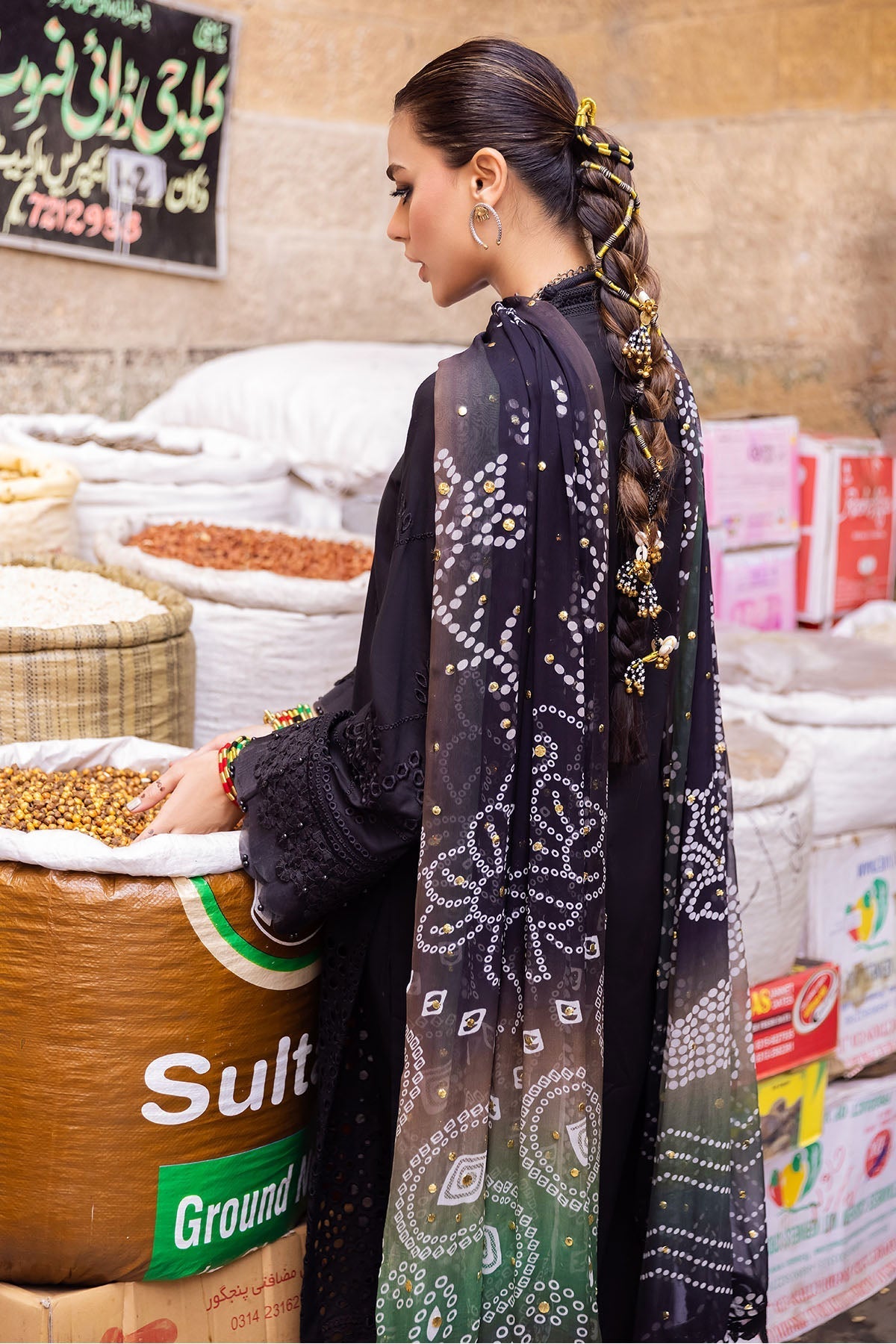 Nureh | Bazaar Lawn | NDS-89 - Ladies Clothes - Maria Faisal
