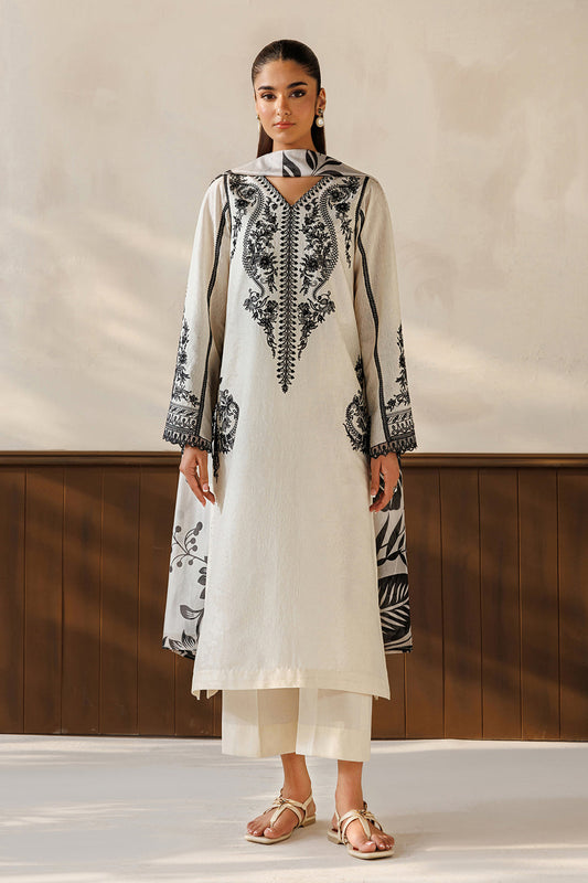 Baroque  | Luxury Pret 26 | PR-1368 - Luxury Dress - available at Maria Faisal in UK and USA.
