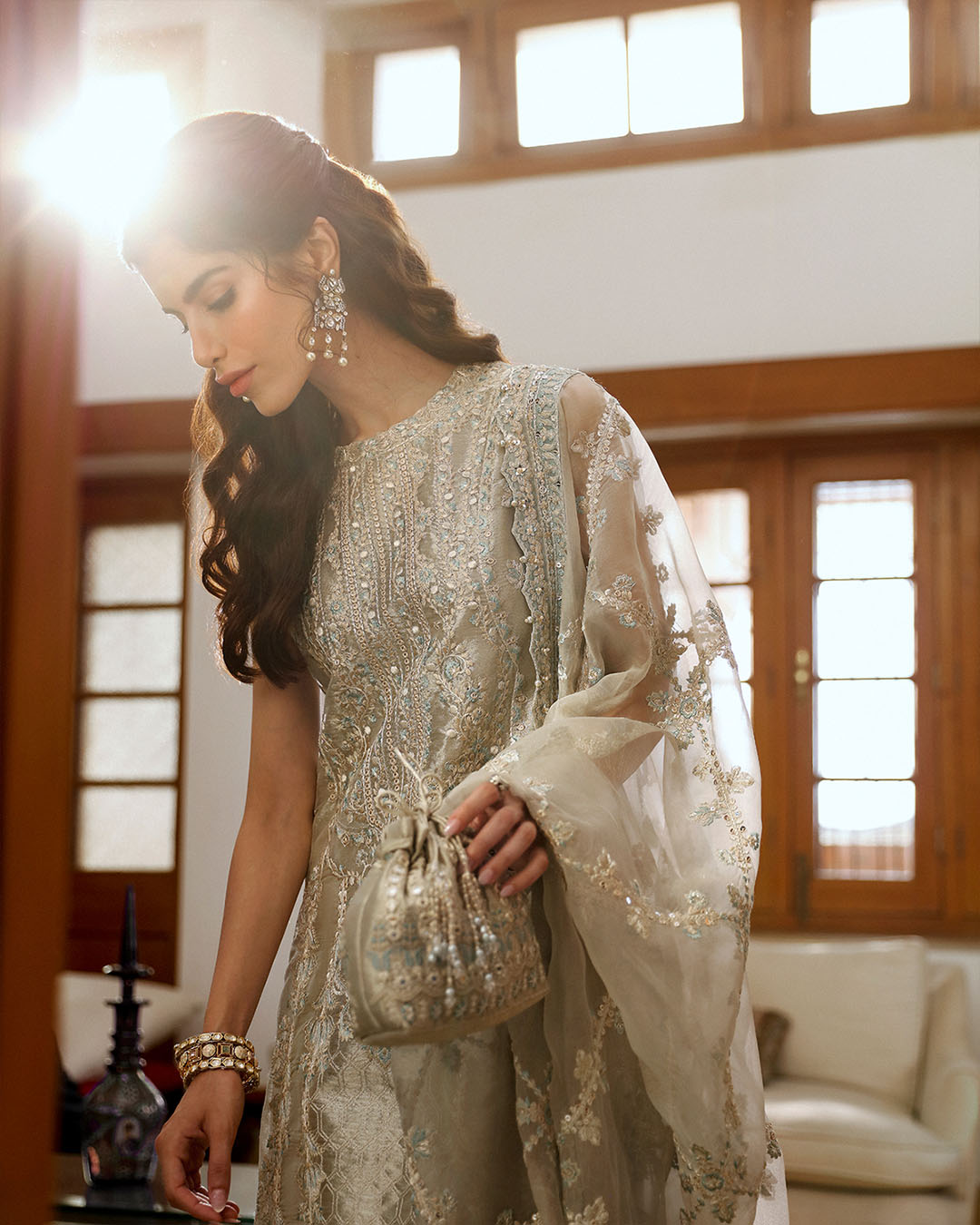 Faiza Saqlain | Mehermah Luxe Formals | Damaris - Wedding Dress - Maria Faisal