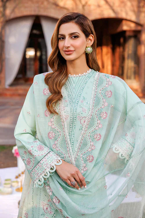 Farasha | Kaavish Lawn 24 | WHISPER MINT - Waniyas