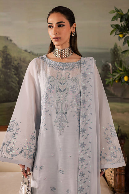 Nureh | Shades of Winter | NP-668 - Casual Dress - available at Maria Faisal in UK and USA.