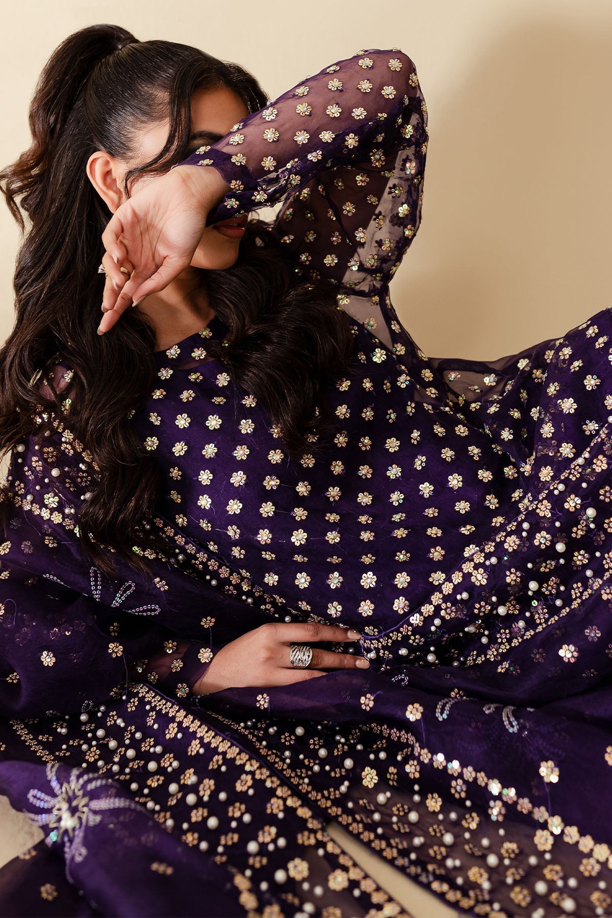 Nureh | Tiny Twinkles | WILD BEAUTY - Wedding Dress - Maria Faisal