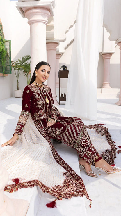 Zebtan | Andaz e Makhmal | ZAM-02 - Ladies Clothes - Maria Faisal