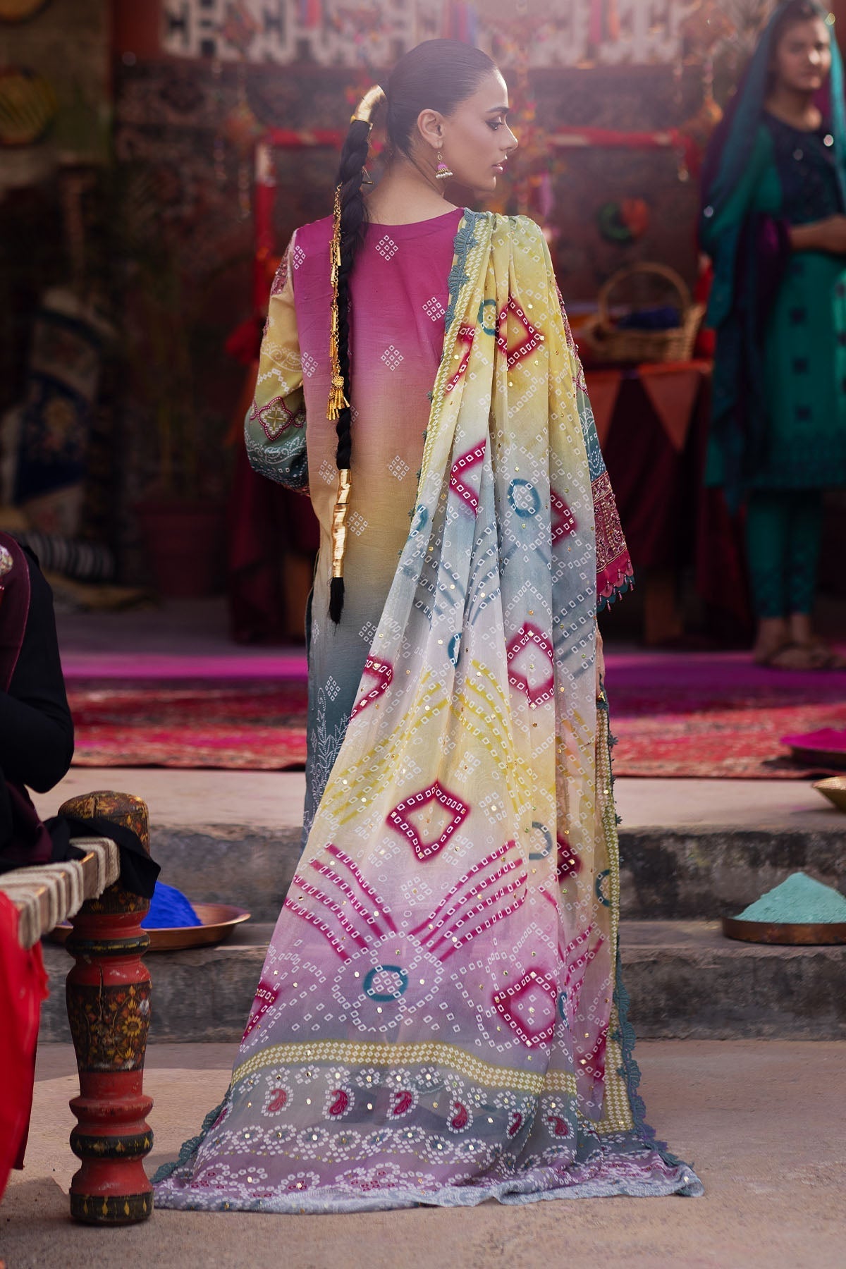Nureh | Bazaar Lawn | NS-134 - Ladies Clothes - Maria Faisal