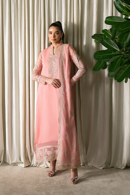 Neeshay | Ready to Wear Chiffon | RTW-CHFN-02 Pink - Ladies Clothes - Maria Faisal