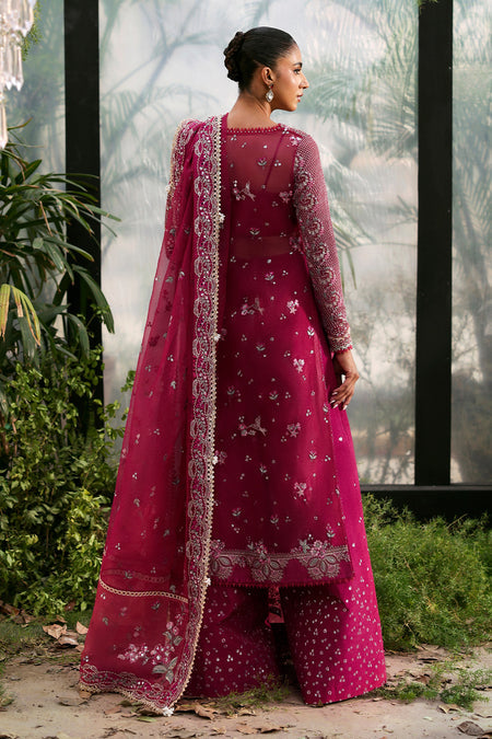 Afrozeh | La Fuschia 25 | Rowan - Ladies Clothes - Maria Faisal