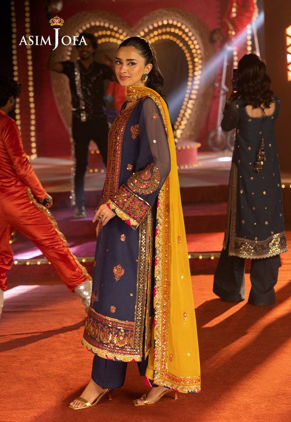 Asim Jofa | Festive Collection 25 | AJLF-16 by Maria Faisal - Registered Vendor of : Asim Jofa - type : Ladies Clothes - 100% original wedding dresses