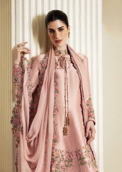 Hussain Rehar | Luxury Pret 26 | Zahra - Luxury Dress - available at Maria Faisal in UK and USA.