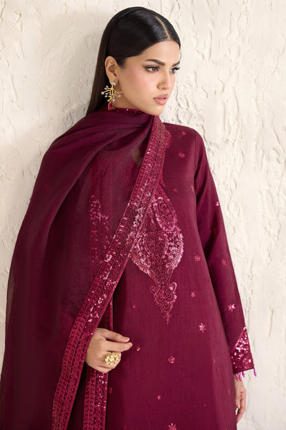 Farasha | Formals 26 | Fuchsia Glow - Formal Dress - available at Maria Faisal in UK and USA.