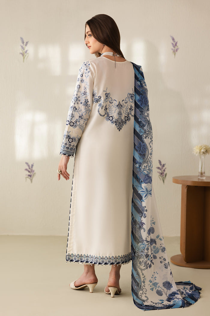Baroque | Luxury Summer Pret | UF-4423 - Luxury Dress - available at Maria Faisal in UK and USA.