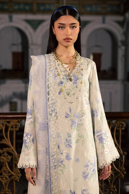 Nureh | Maya Lawn | NS-166 - Luxury Dress - available at Maria Faisal in UK and USA.