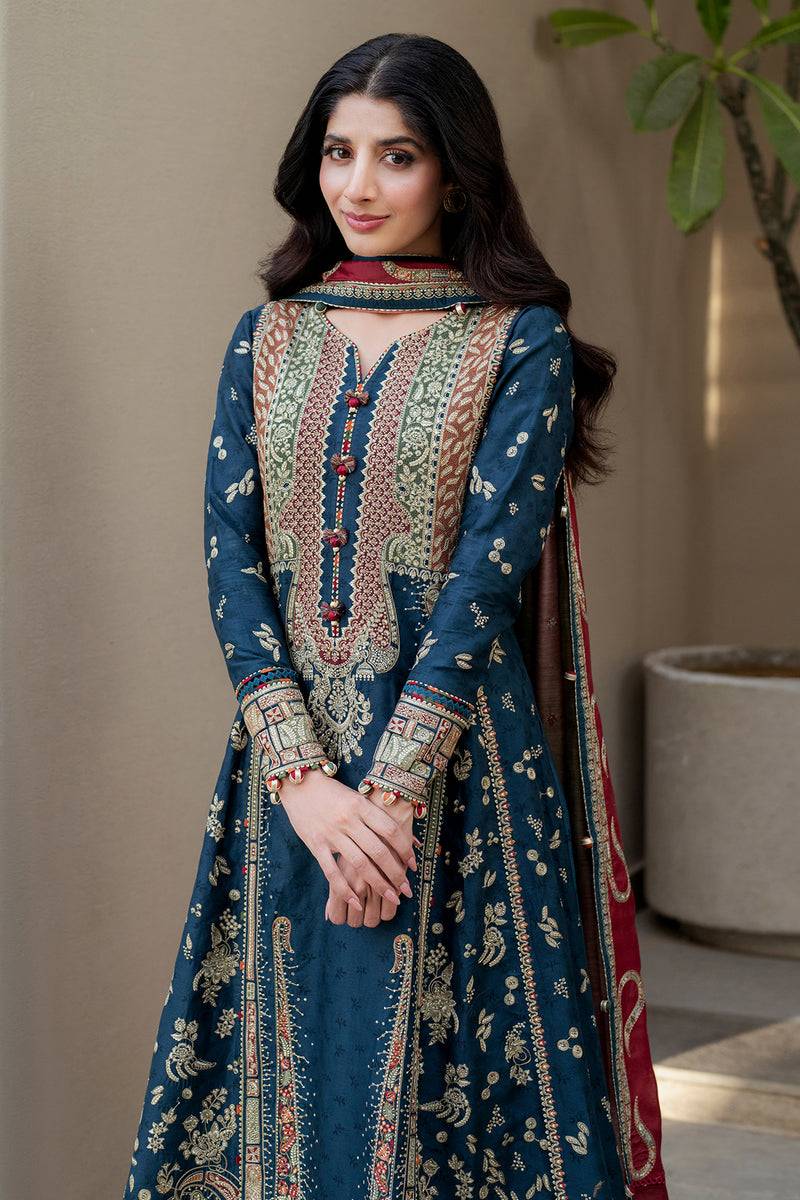 Jazmin | Shahkaar Luxury Lawn 25 | SL25-D3 by Maria Faisal - Registered Vendor of : Jazmin - type : Ladies Clothes - 100% original wedding dresses