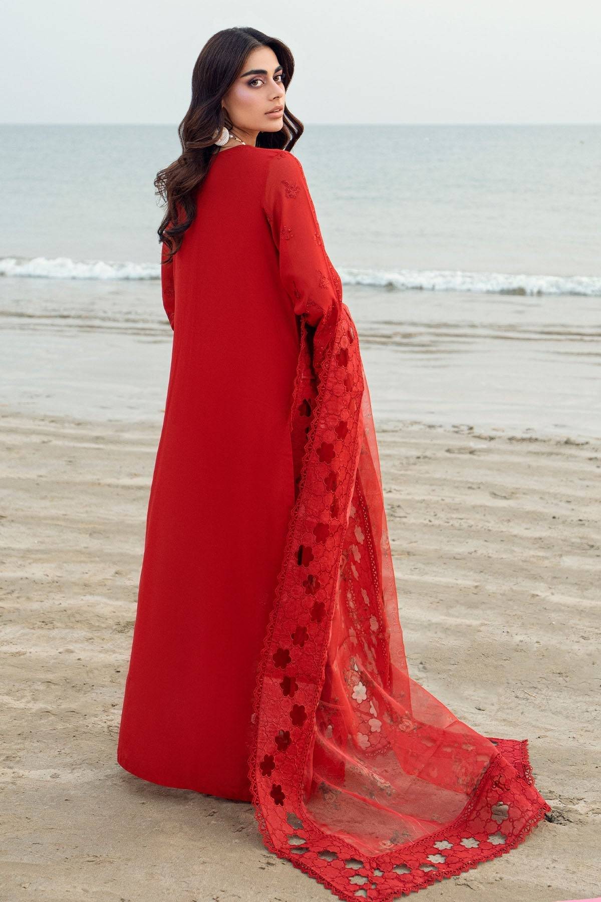 Nureh | Khuwab Luxury Lawn | NE-147 by Maria Faisal - Registered Vendor of : Nureh - type : Ladies Clothes - 100% original wedding dresses