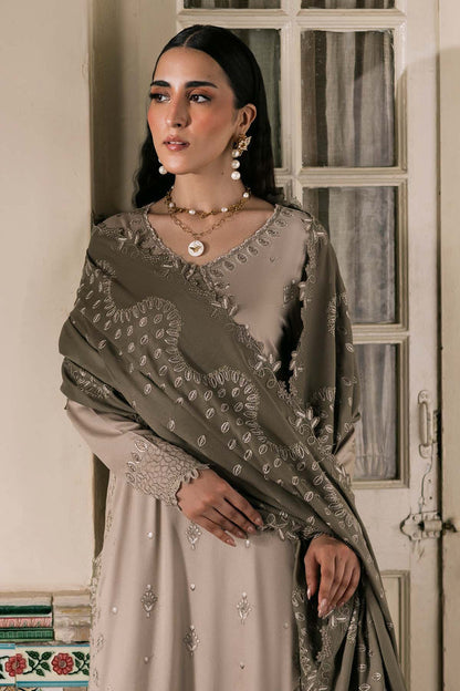 Nureh | Exclusive Winter 25 | NE-178 - Casual Dress - available at Maria Faisal in UK and USA.
