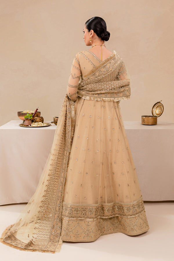 Farasha | Lumiere Formals | DREAMT FLAIR - Designer Dress with Intricate embroidery and embellishments. Shop elegent wedding dress at Maria Faisal.