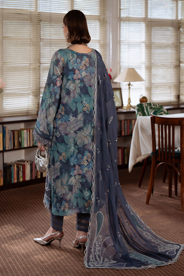 Nureh | Swiss Lawn | NS-162 - Luxury Dress - available at Maria Faisal in UK and USA.