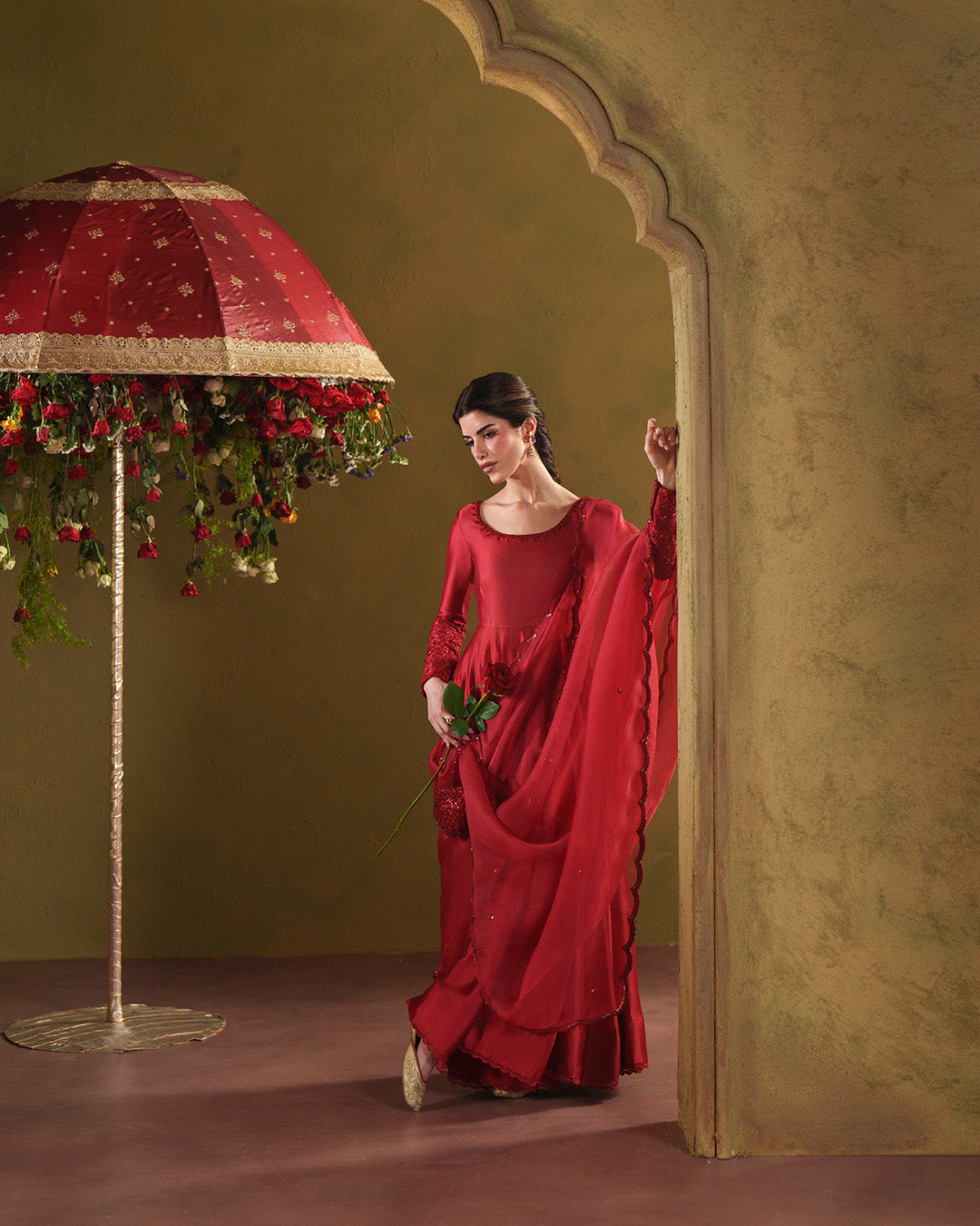Faiza Saqlain | Lamia Wedding Formals | Siham - Wedding Dress - available at Maria Faisal in UK and USA.