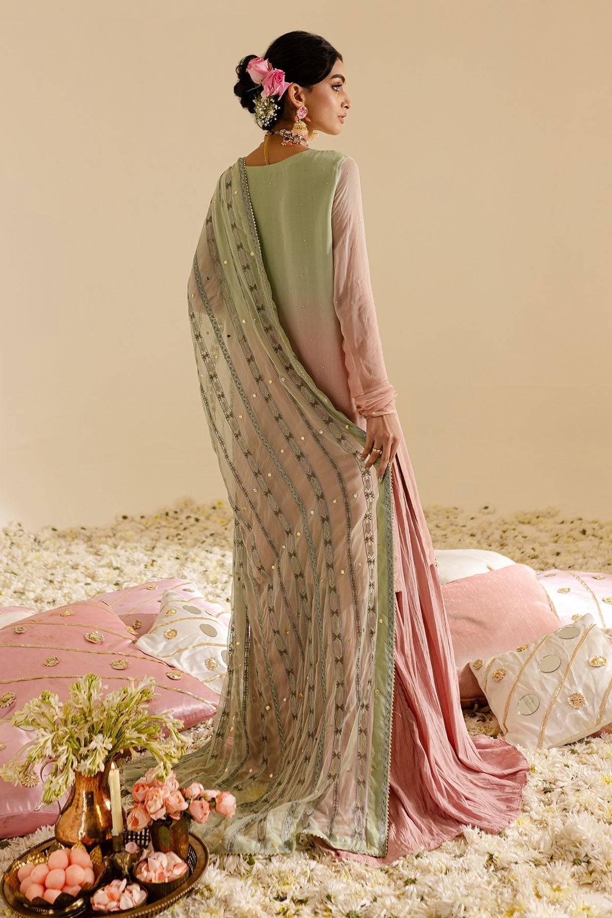 Nureh | Mukeshkari Formals | MK-07 by Maria Faisal - Registered Vendor of : Nureh - type : Ladies Clothes - 100% original wedding dresses