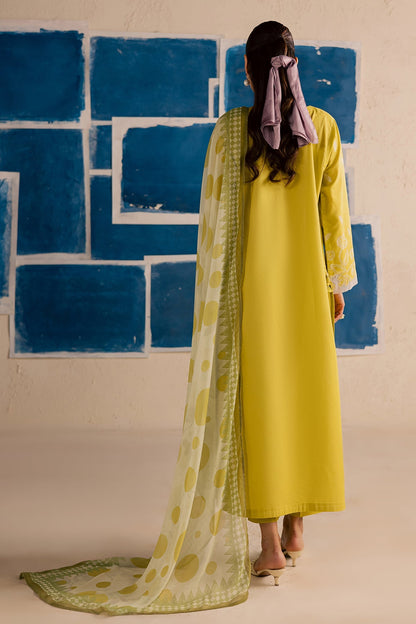 Nureh | Shades of Summer | NP-780 - Luxury Dress - available at Maria Faisal in UK and USA.