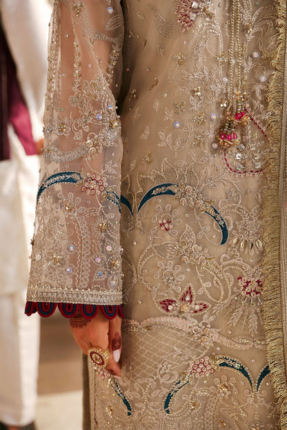 Nureh | Jhoomro Wedding Formals | NL-72 CHANDNI - Wedding Dress - Maria Faisal