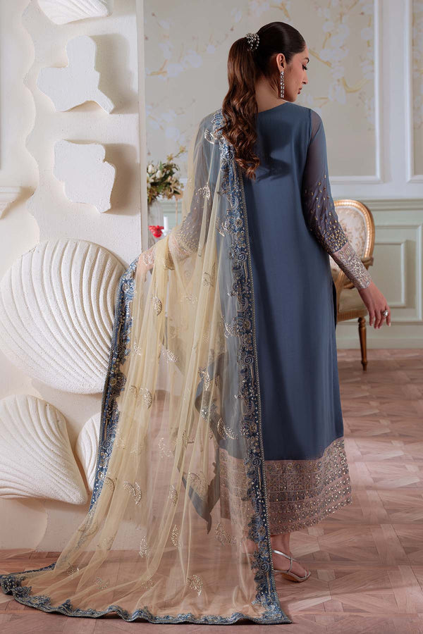 Nureh | Elanora Formals | NEL-82 - Formal Dress - available at Maria Faisal in UK and USA.