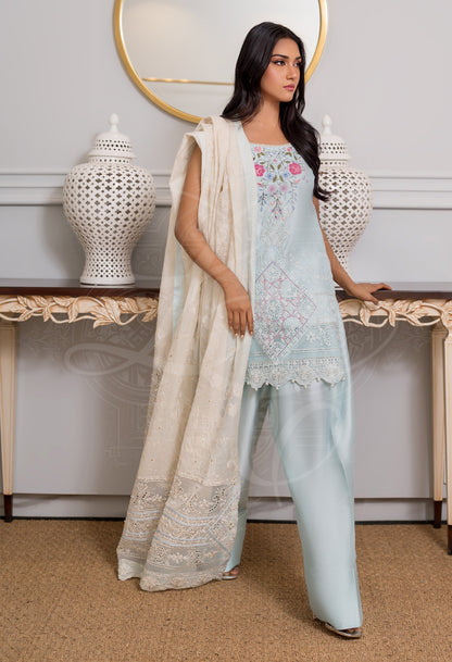 Layla Chatoor | Pret A Porter | LC-40 - Luxury Dress - available at Maria Faisal in UK and USA.