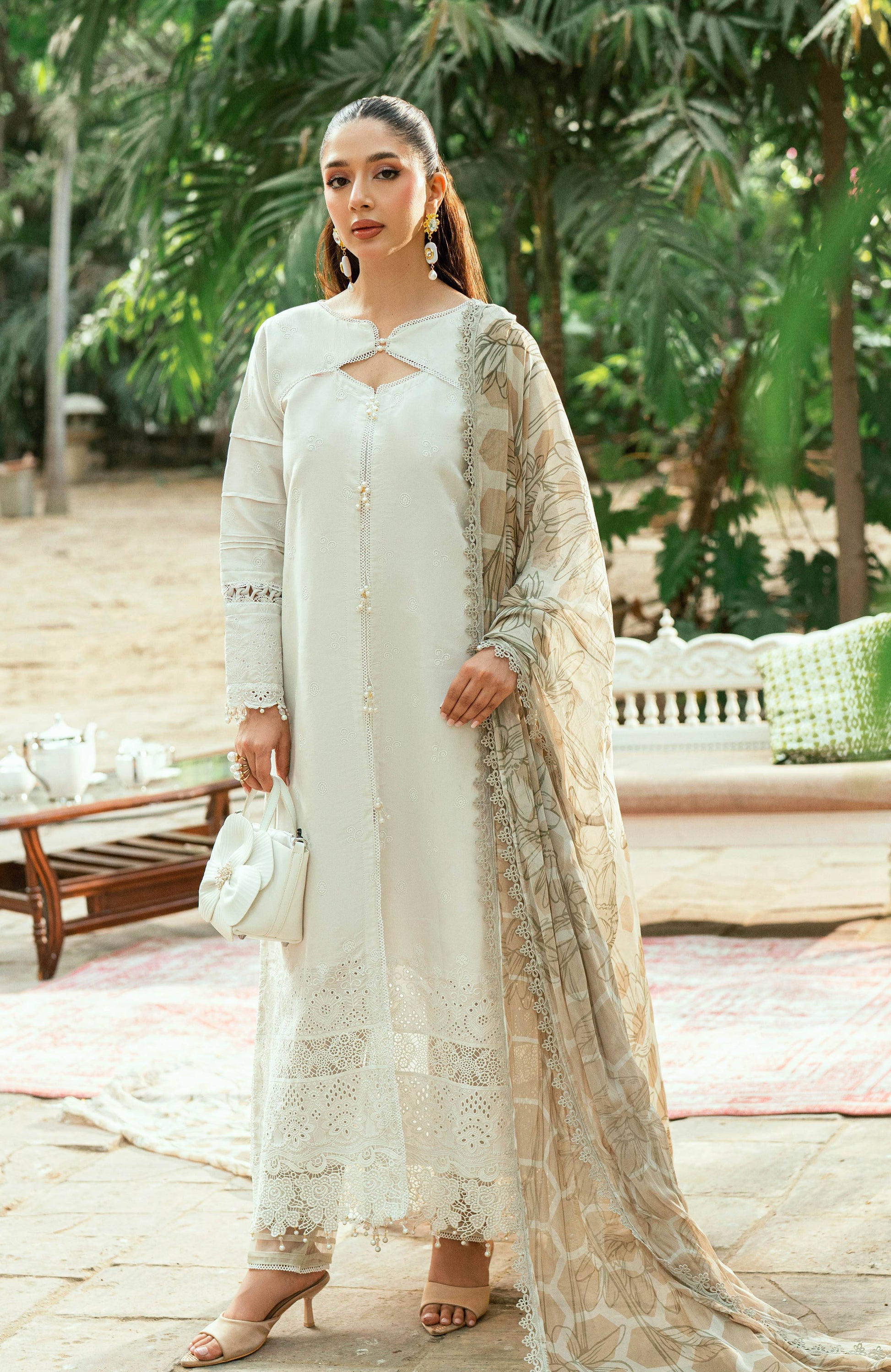 Al Zohaib | Laserkari Premium Edition 25 | LKP-25-08 by Maria Faisal - Registered Vendor of : Al Zohaib - type : Ladies Clothes - 100% original wedding dresses