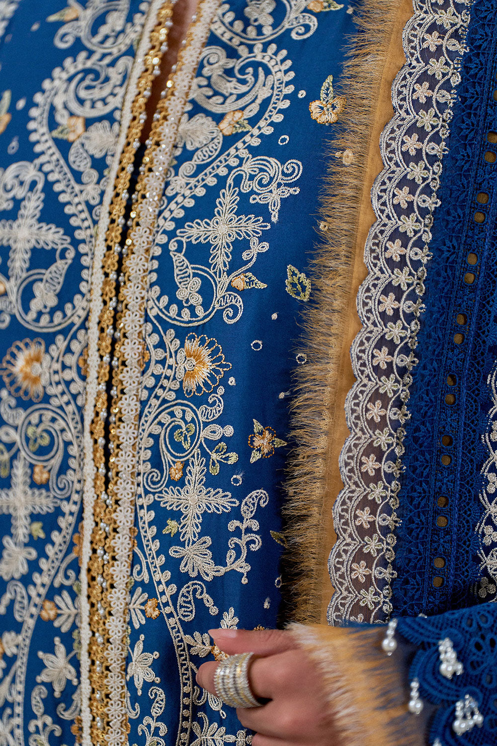 Sobia Nazir | Luxury Lawn Eid 26 | 8A - Luxury Dress - available at Maria Faisal in UK and USA.
