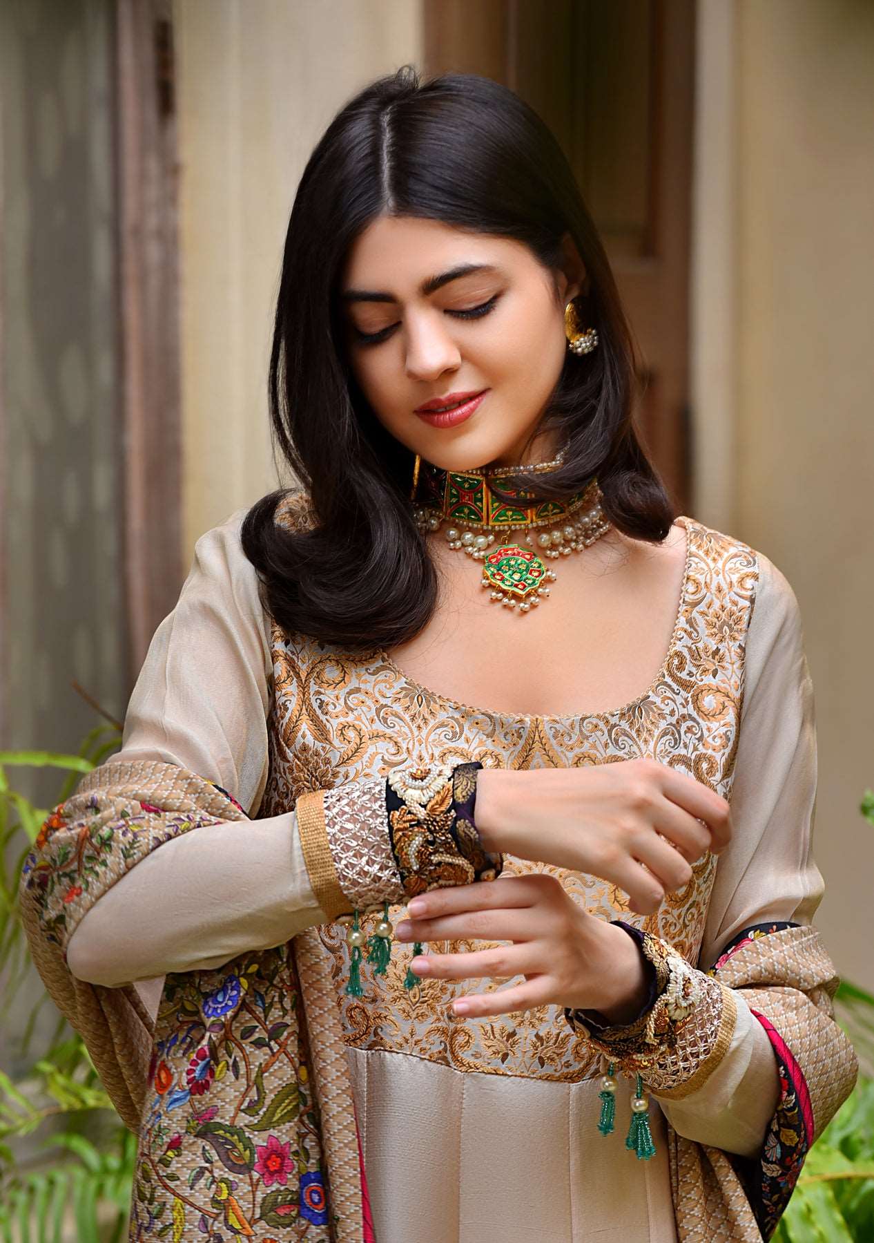 Layla Chatoor | Pret A Porter | LC-03 - Luxury Dress - available at Maria Faisal in UK and USA.