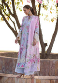 Elaf Premium | Prints Chikankari 24 | 04A OCEAN BLOSSOMS - Waniyas