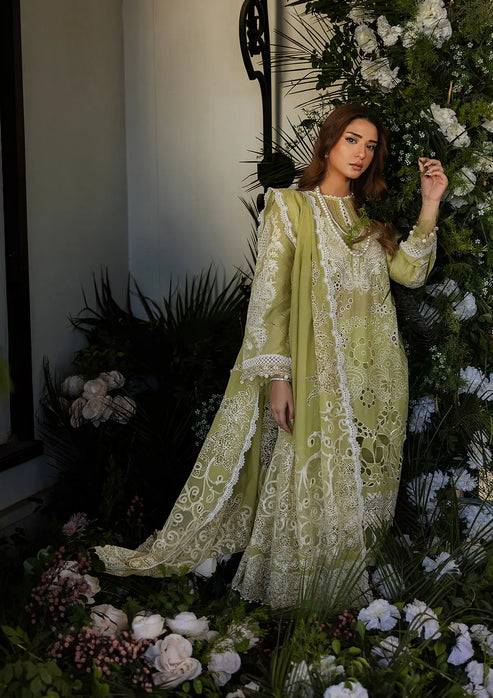Kahf Premium | Luxury Lawn 25 | KLR-08 Amelia by Maria Faisal - Registered Vendor of : Kahf Premium - type : Ladies Clothes - 100% original wedding dresses