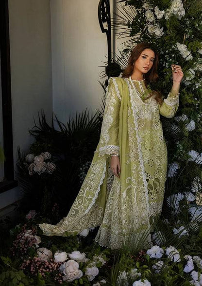 Kahf Premium | Luxury Lawn 25 | KLR-08 Amelia by Maria Faisal - Registered Vendor of : Kahf Premium - type : Ladies Clothes - 100% original wedding dresses