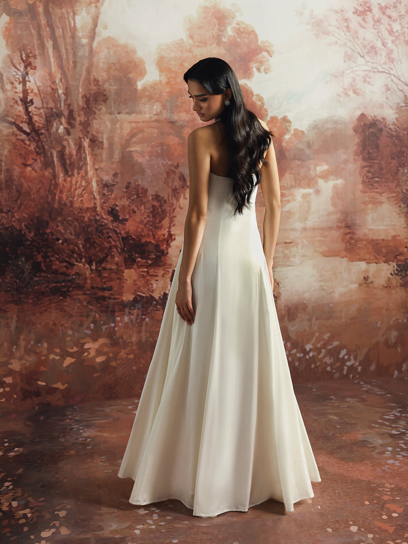 Caia | Basics 26 | Look 3 - Luxury Dress - available at Maria Faisal in UK and USA.