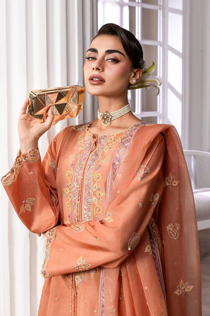 Rangrasiya | Lumeire Silk |Clara - Luxury Dress - available at Maria Faisal in UK and USA.