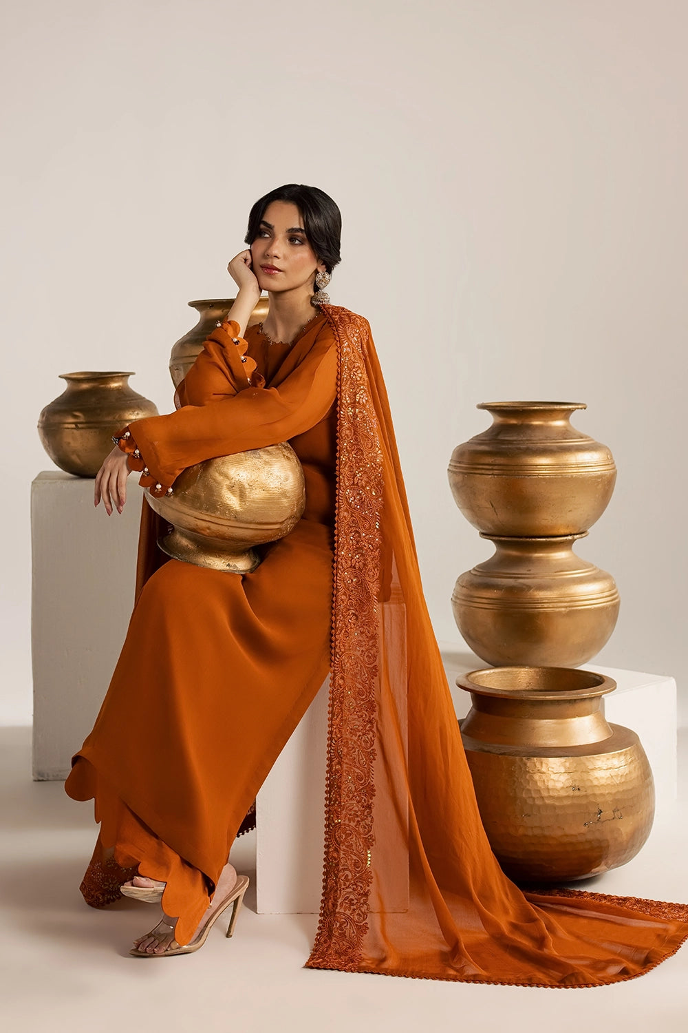 Vanya | Dastaan Formals | CF-002 - Formal Dress - available at Maria Faisal in UK and USA.