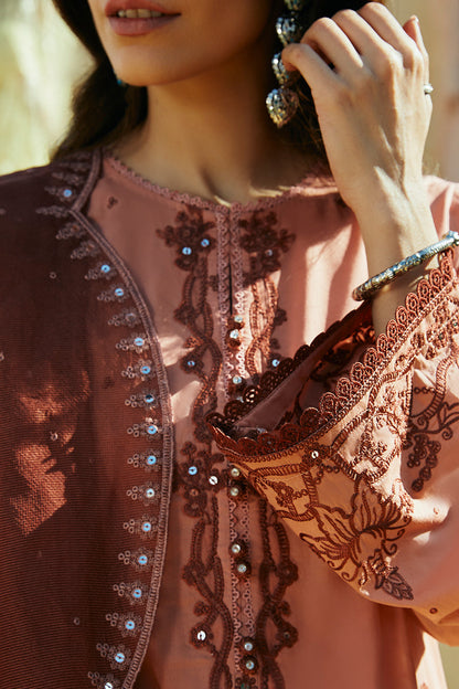 Cross Stitch | Premium Lawn 24 | ARID SAND - Ladies Clothes - Maria Faisal