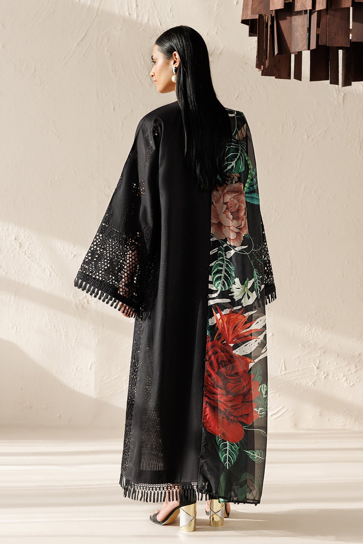 Baroque | Luxury Summer Pret | UF-4521 - Luxury Dress - available at Maria Faisal in UK and USA.