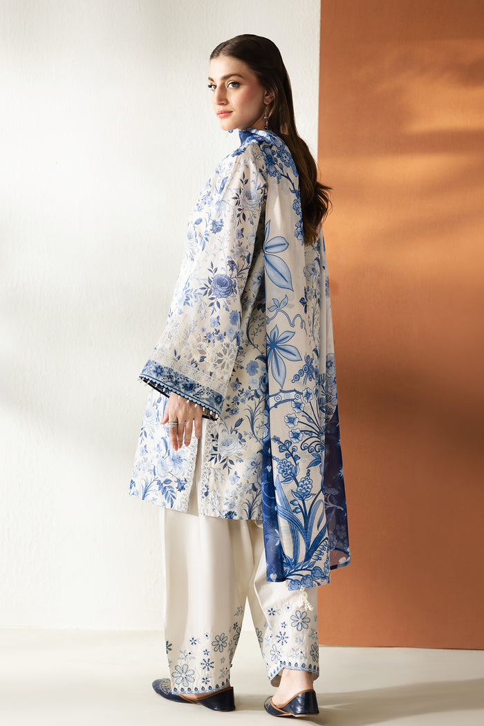 Baroque | Luxury Summer Pret | UF-4429 - Luxury Dress - available at Maria Faisal in UK and USA.