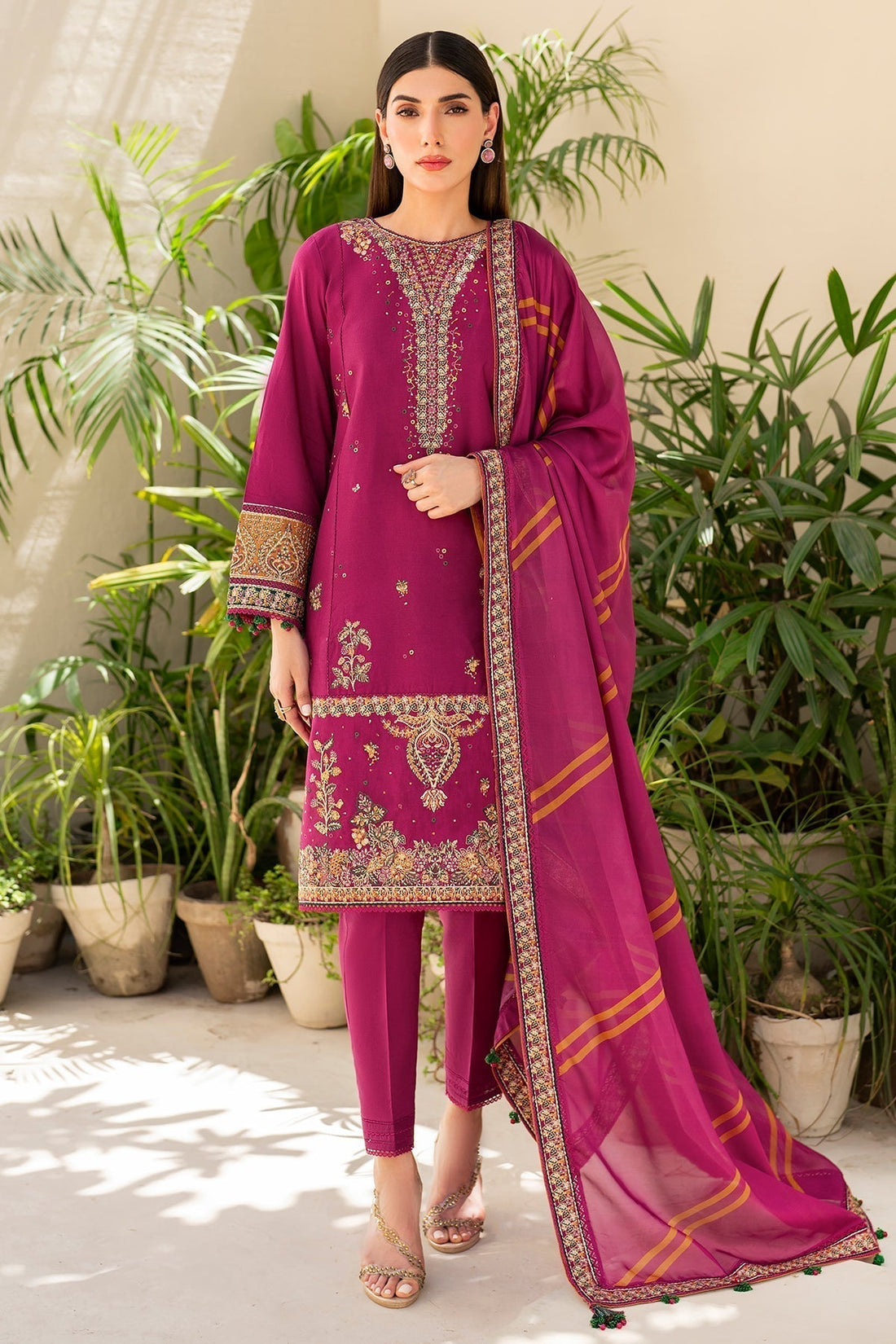 Jazmin | Irish Lawn SS 24 | D10 - Maria Faisal.