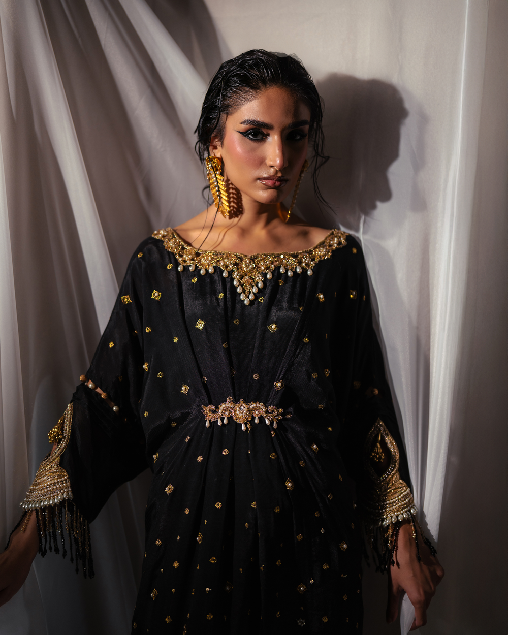 Vasal | Zyra Luxe Pret 26 | Black Orchid - Ladies Clothes - Maria Faisal