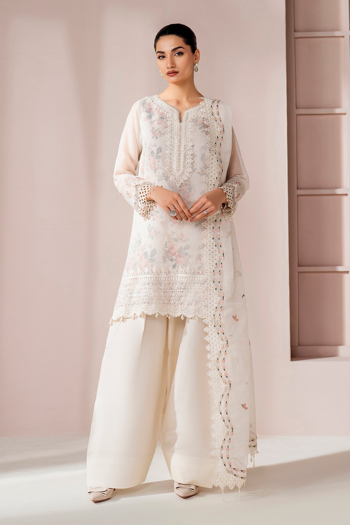Baroque | Formal Collection | UF-4187 - Ladies Clothes - Maria Faisal
