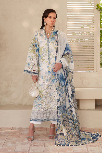 Baroque | Luxury Pret Summer | UF-4401 - Luxury Dress - available at Maria Faisal in UK and USA.