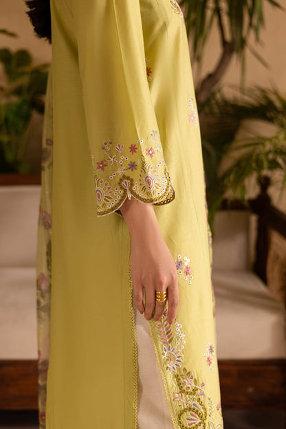 Batik | Nyra Embroidered Summer Solids | Apple Pie by Maria Faisal - Registered Vendor of : Batik - type : Ladies Clothes - 100% original wedding dresses