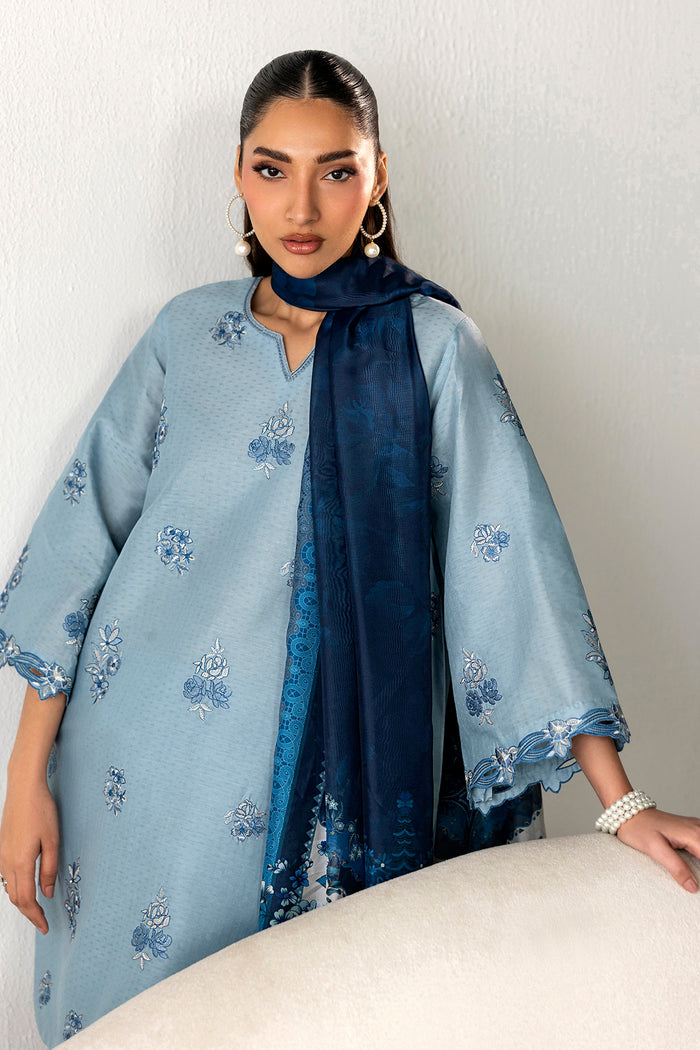 Baroque  | Luxury Pret 26 | PR-1255 - Luxury Dress - available at Maria Faisal in UK and USA.