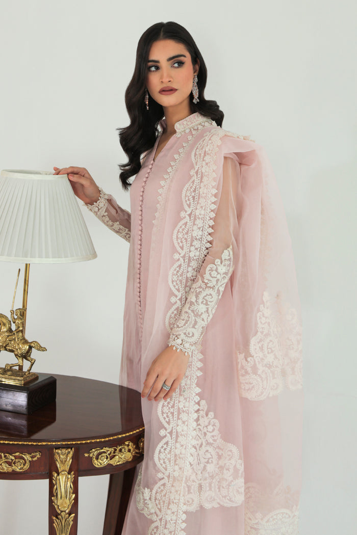 Baroque  | Luxury Pret 26 | PR-685 - Luxury Dress - available at Maria Faisal in UK and USA.