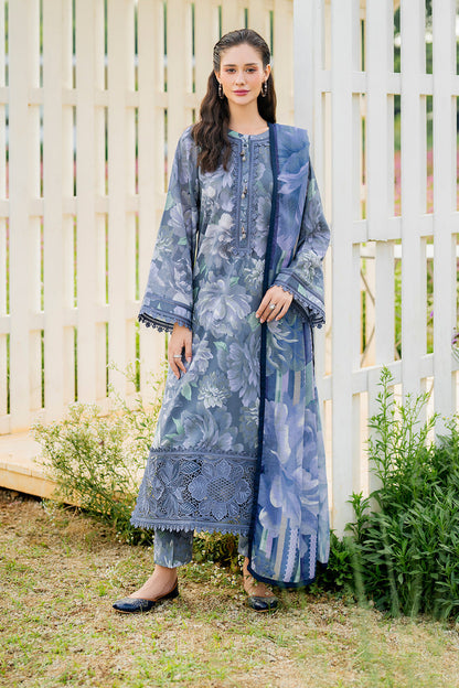 Baroque | Luxury Pret Summer | UF-4219 - Luxury Dress - available at Maria Faisal in UK and USA.