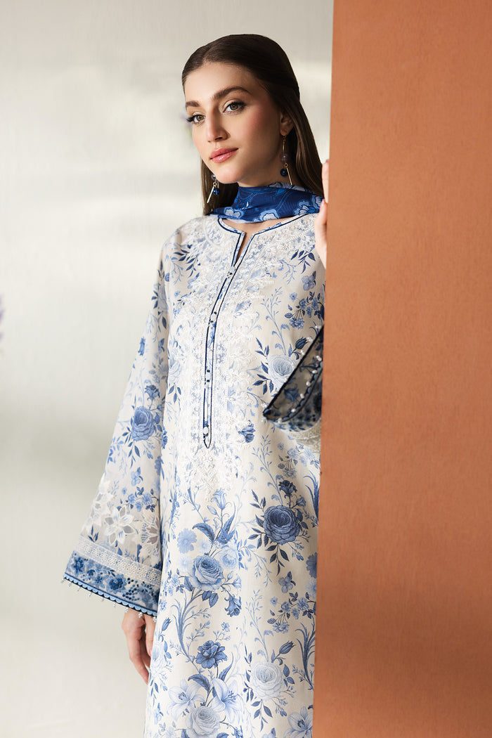 Baroque | Luxury Summer Pret | UF-4429 - Luxury Dress - available at Maria Faisal in UK and USA.