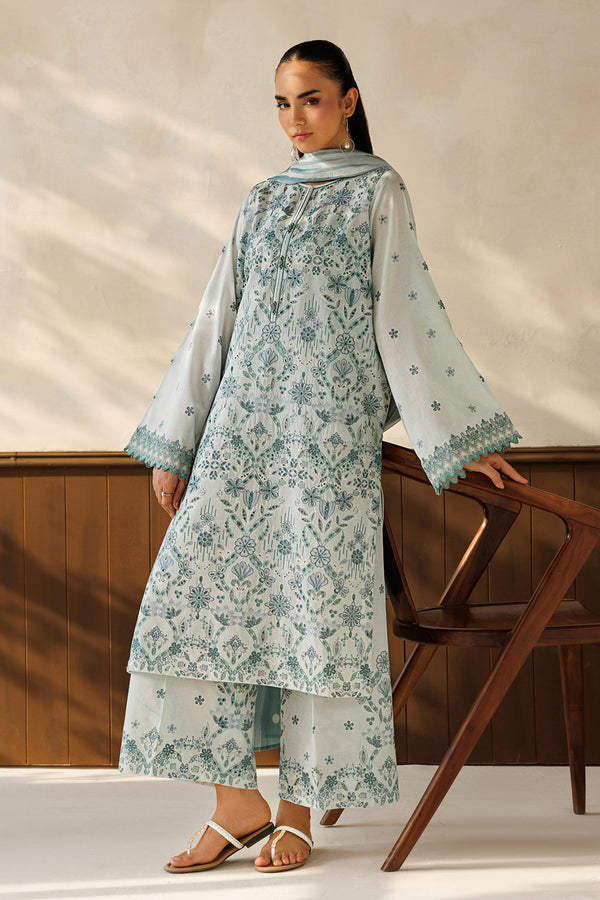Baroque | Luxury Summer Pret | UF-4503 - Luxury Dress - available at Maria Faisal in UK and USA.